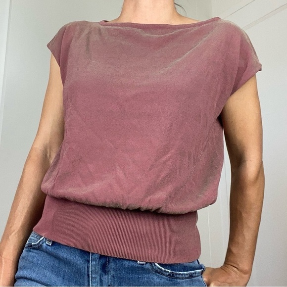 Babette Tops - Babette Iridescent 90s Y2K Top size Small